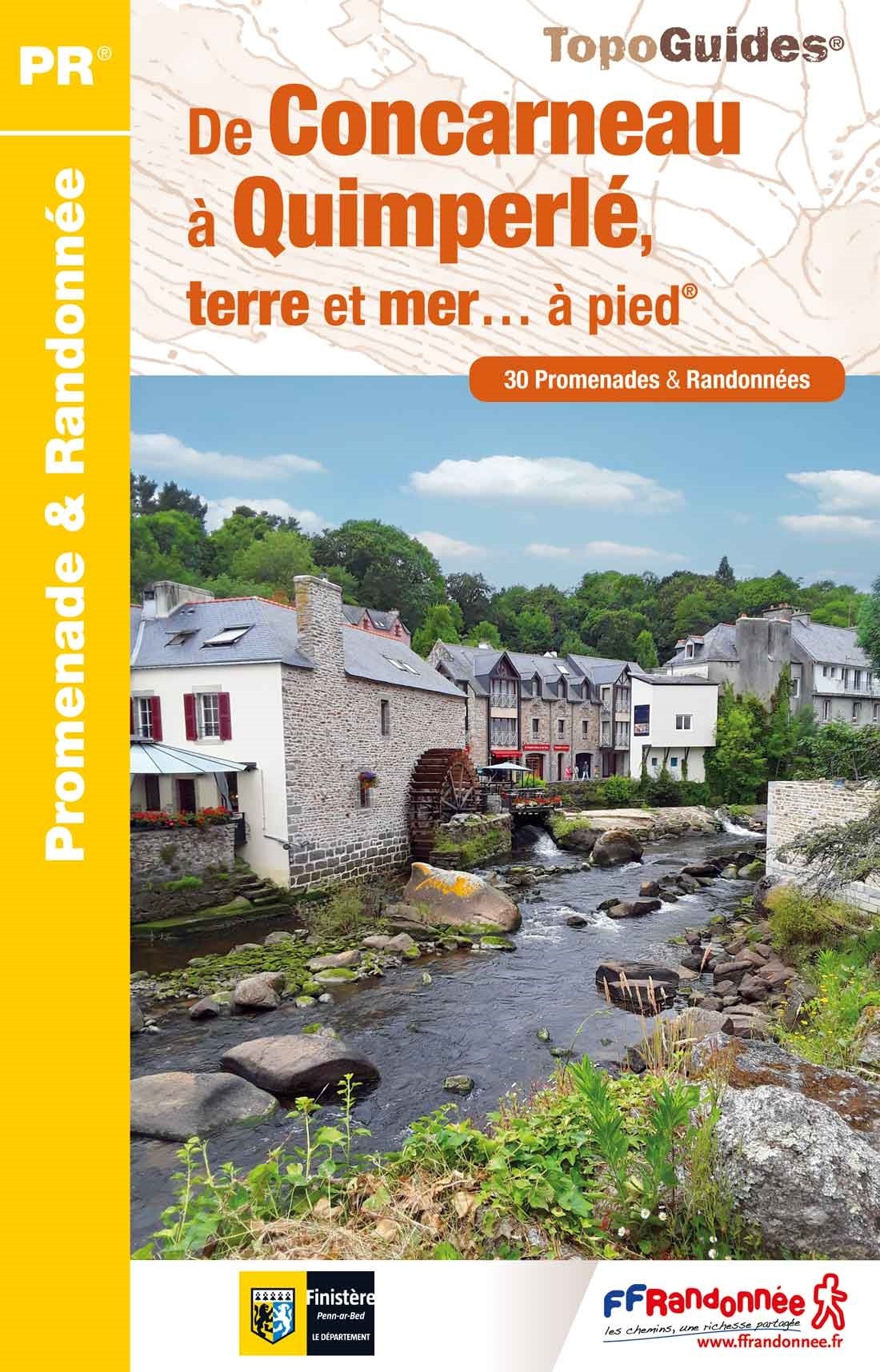 De Concarneau a Quimperle terre et mer à pied